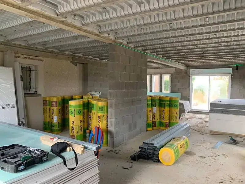 rénovation intérieure à Lieudieu
